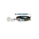 Dog Leash - Gremlins GIZMO Text and Pose Blocks White/Multi Color