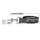 Dog Leash - Gremlins Gizmo Pose and Rules Collage Gray