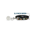 Dog Leash - Wonder Woman/StarsÂ Black/White