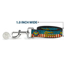 Dog Leash - WONDER WOMAN/Logo Americana Red/White/Blue/Yellow