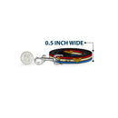 Dog Leash - Wonder Woman Logo Stripe/Stars Red/Gold/Blue/White