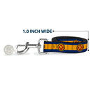 Dog Leash - X-Men Cyclops Utility Strap Blue/Gold/Black/Red