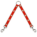 Dog Leash Splitter - Flash Logo Red/White/Yellow