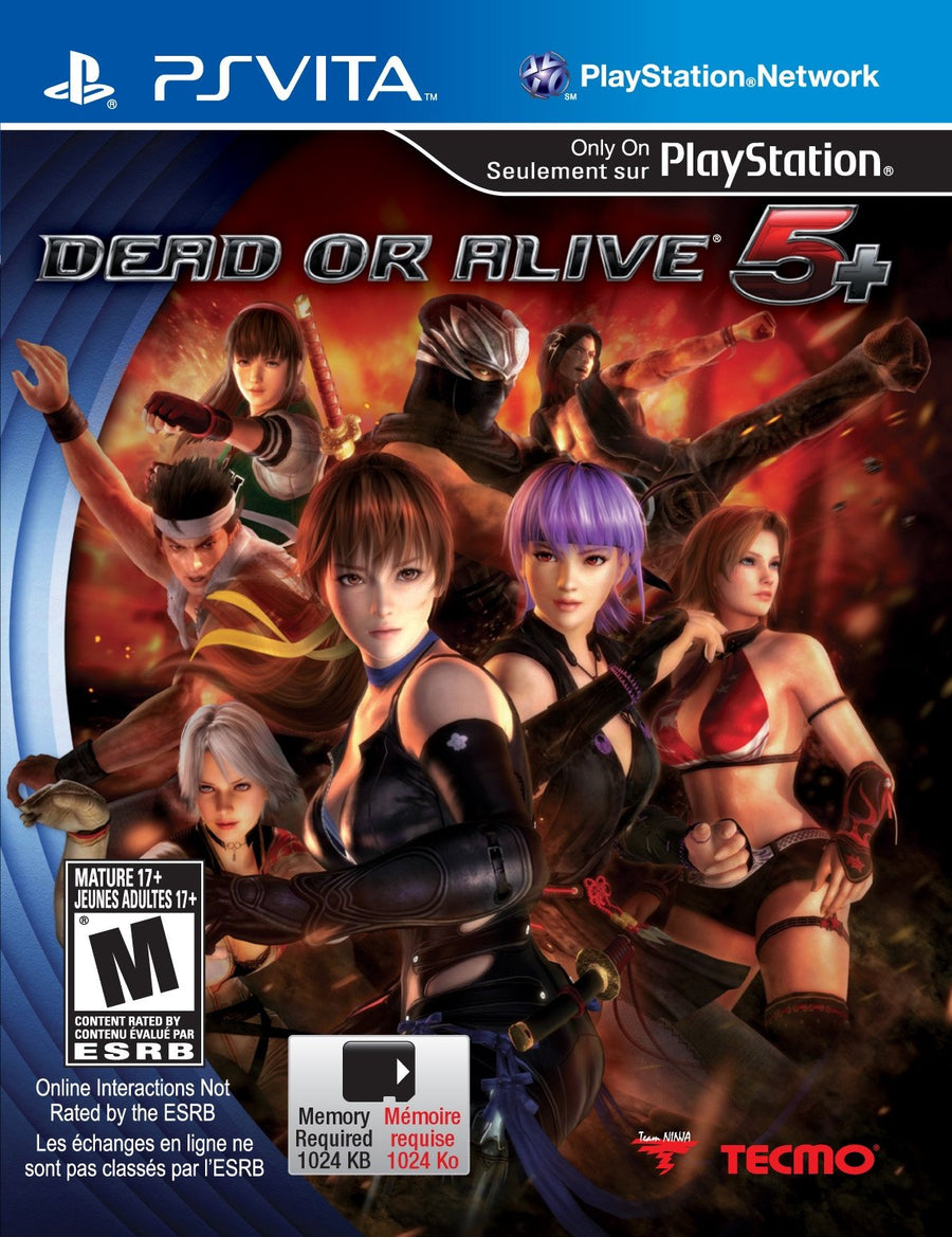 Dead or Alive 5 Plus (Playstation Vita)