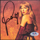 Taylor Swift Signed CD Cover Framed PSA/DNA The Life of a Showgirl