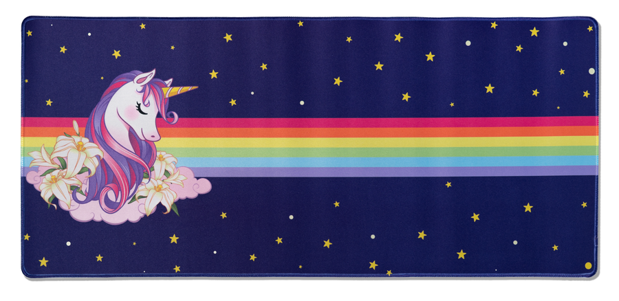 Rainbow Blast Desk Mat