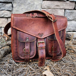 The Traveler Leather Satchel