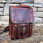 The Explorer Leather Backpack