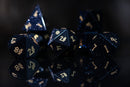 Blue Sandstone Dice Set