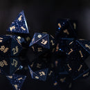 Blue Sandstone Dice Set