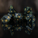 Kambaba Jasper Stone Dice Set