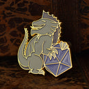 Silver Dragon Pin