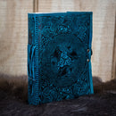 "Celtic Ravens" Leather Journal