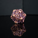 Dragonguard Hollow Metal Dice Set - Purple and Bronze