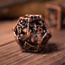 Legends of Valhalla - Bronze Hollow Metal Dice Set