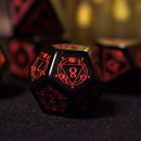 Fabled Mark - Obsidian Stone Dice Set