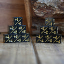-1/-1 Counter Dice- Black, 6ct.