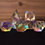 Elder Runes Prism Glass Dice Set