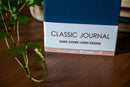 Navy Hardcover Linen Journal