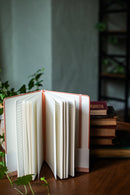Peach Hardcover Linen Journal