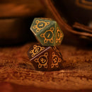 Indian, Indian Agate Stone Dice Set - Dice Around the World Collection