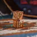 Navajo Red Jasper Stone Dice Set - Dice Around the World Collection