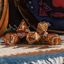 Navajo Red Jasper Stone Dice Set - Dice Around the World Collection