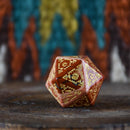 Navajo Red Jasper Stone Dice Set - Dice Around the World Collection