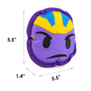 Dog Toy Ballistic Squeaker - Kawaii Thanos Frown