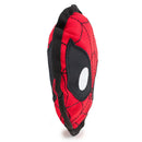 Dog Toy Ballistic Squeaker - Spider-Man Face Red Black White