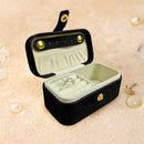 Personalized Botanical Travel Jewelry Case | Custom Name Gift