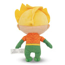 Dog Toy Squeaker Plush - DC Super Friends Collection Chibi Aquaman Full Body Standing Pose