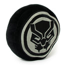 Dog Toy Squeaky Plush - Black Panther Icon Black Silver