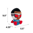 Dog Toy Squeaker Plush - Avengers Kawaii Falcon Full Body Sitting Pose