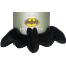 Dog Toy Squeaker Plush - Batman Bat Shape Black