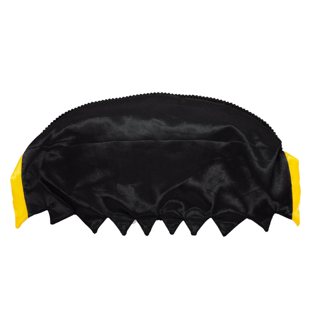 Buckle-Down Dog Toy, DC Comics, Plush Squeaker Legion of Super Pets Batman Dog Ace the Bat Hound Bat with Cape (DTPT-BMJZ)