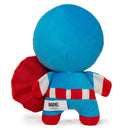 Dog Toy Squeaky Plush - Kawaii Captain America Standing Pose