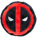 Dog Toy Squeaky Plush - Deadpool Logo Black Red White