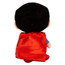 Dog Toy Squeaker Plush - Superman Chibi Full Body Standing Pose with Corduroy Hair