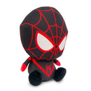 Dog Toy Squeaker Plush - Marvel Ultimate Spider-Man Morales Full Body Sitting Pose