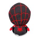 Dog Toy Squeaker Plush - Marvel Ultimate Spider-Man Morales Full Body Sitting Pose