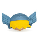 Dog Toy Squeaker Plush - Thor Smiling Face Round