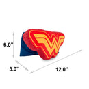 Dog Toy Squeaker Plush - Wonder Woman WW Logo with Cape