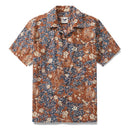 Independence Day Hawaiian Shirt For Men Once Upon A Time Print Shirt Camp Collar 100% Cotton
