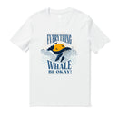 Hawaiian Tee For Men Sunset Whale Chorus Tee Crew Neck 100% Cotton