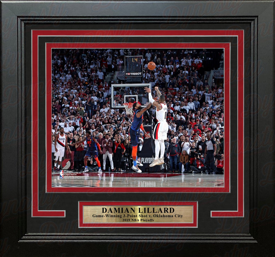 Damian Lillard Portland Trail Blazers Game-Winning 3-Point Shot v. Oklahoma City 8