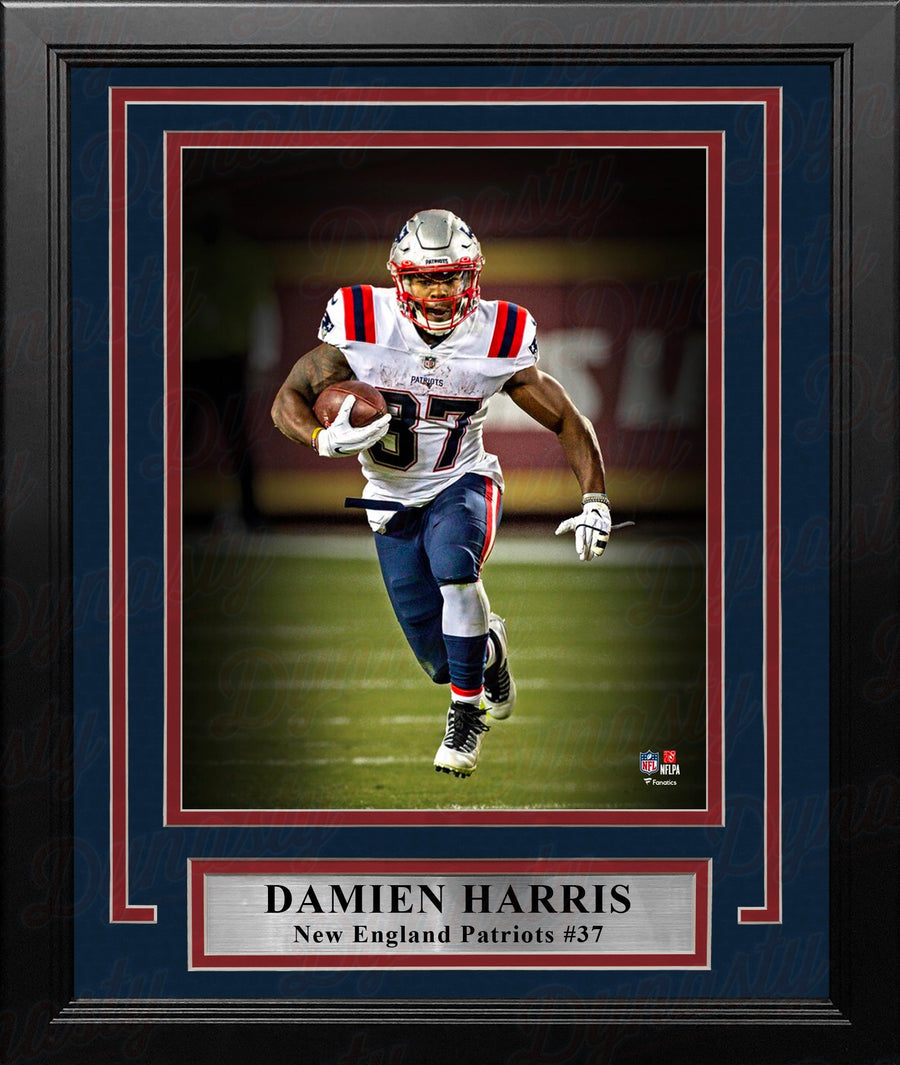 Damien Harris Blackout Action New England Patriots 8