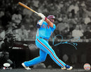 Darick Hall First Home Run Philadelphia Phillies Autographed Baseball Photo