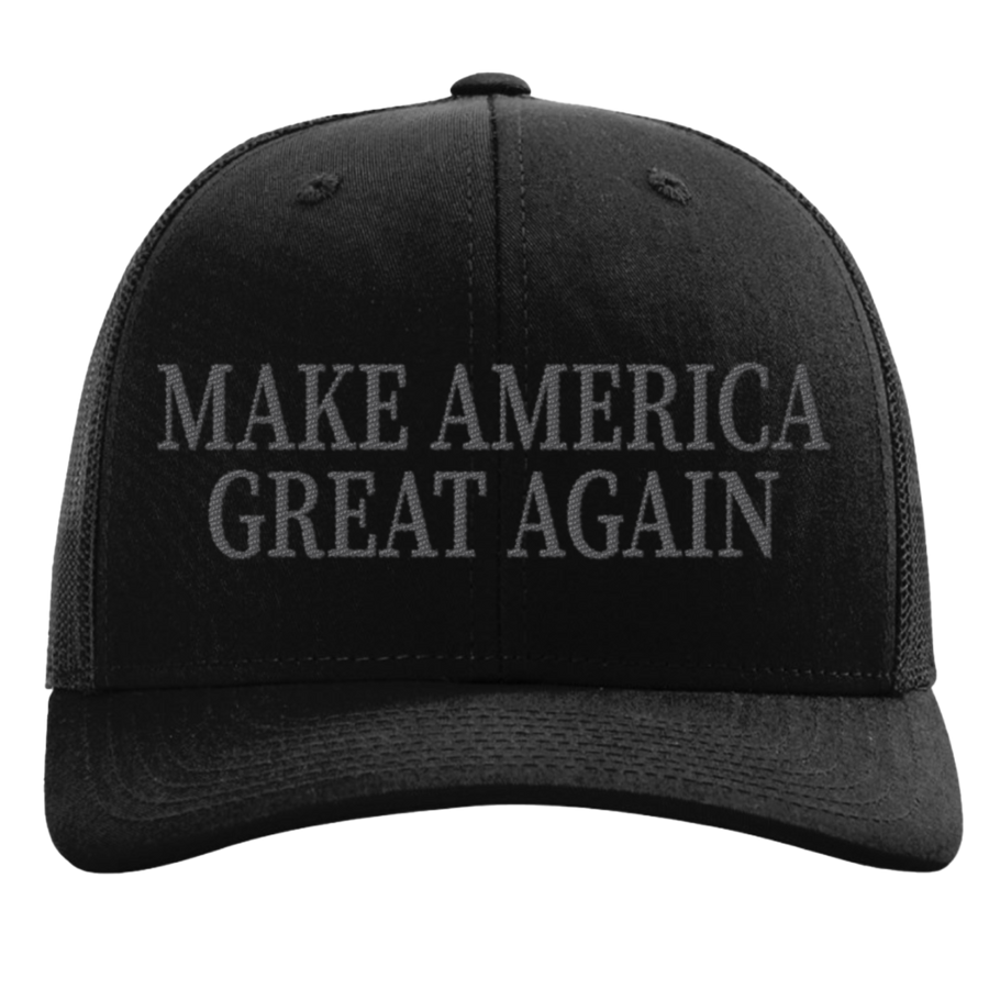 Dark MAGA Hat