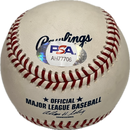 Dave Henderson signed baseball PSA/DNA Oakland Athletics autographed